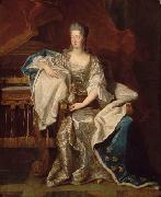Hyacinthe Rigaud Portrait of Marie Anne de Bourbon oil painting artist